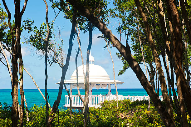 istock Wedding Gazebo in Cuba 119827924