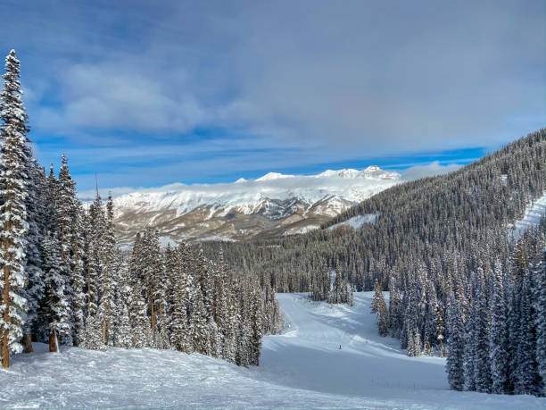 istock Ski resort Colorado USA 1198280372