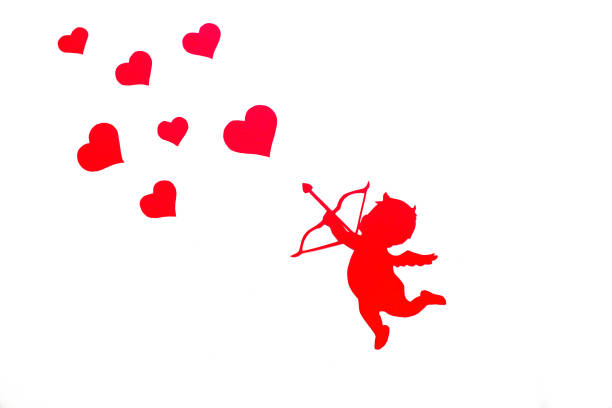 istock Greeting card for Valentine's Day with red paper hearts 1198284686