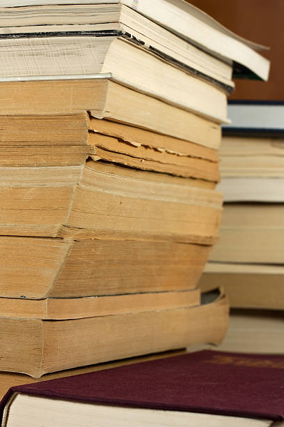 istock Old books.Vintage style 119828517