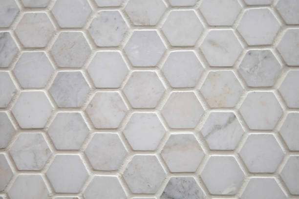 istock Seamless pattern Carrera Italian Marble tile options for home improvement and renovations and new construction flooring and backsplash options 1198288329