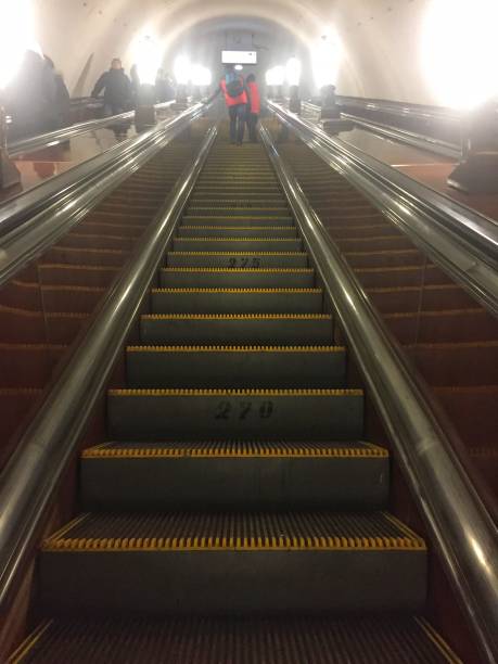 istock The steps of the subway escalator 1198298298