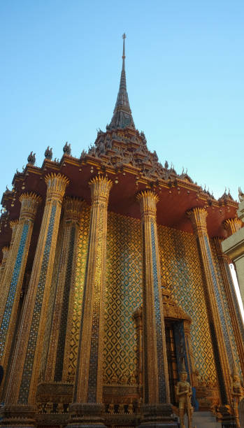 istock A magnificent gilded Buddhist temple with a colonnade. 1198299616