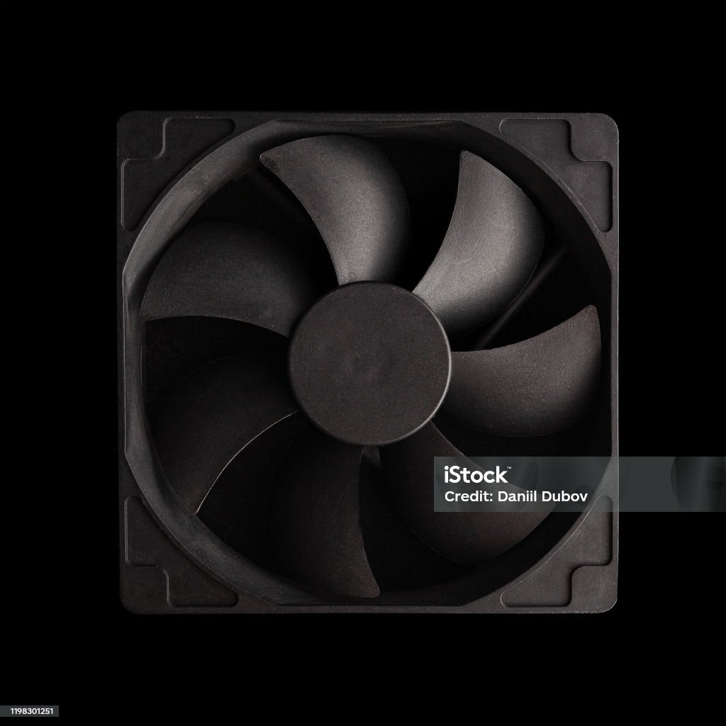 Fan System Unit Computer Cooling Fan For Computer System Unit Or Power Supply Pc Cooler Stock ...