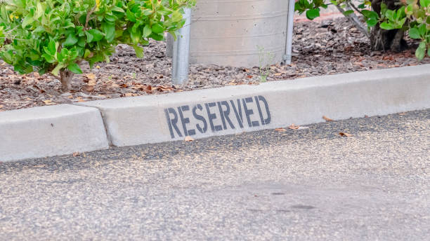 istock Panorama No Left Turn traffic sign at a parking area 1198303783