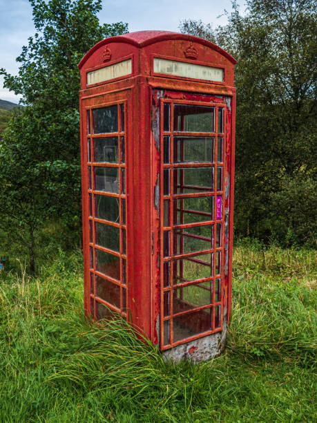 istock A K6 type Red phone box in remote location in Scotland 1198304985