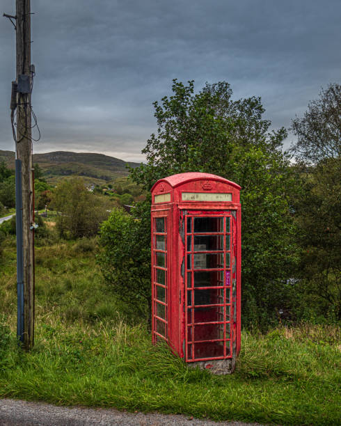 istock A K6 type Red phone box in remote rural location in Scotland 1198305088