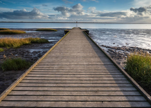 istock Lytham St Annes Lifeboat Jetty, England 1198305251
