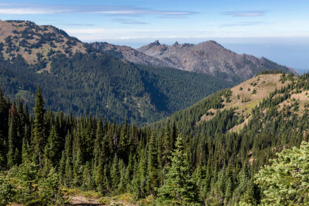 istock Beautiful mountains and blue skies 1198306314