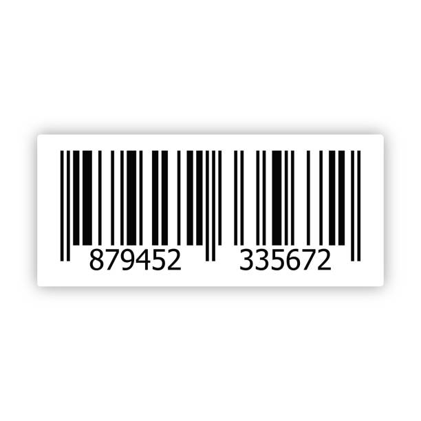 stockillustraties, clipart, cartoons en iconen met streepjes code vector - streepjescode