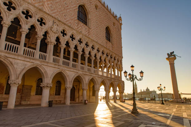 istock St Mark's Square (Piazza San Marco) at sunrise time, Venice, Italy 1198320494