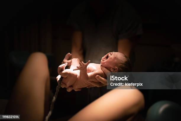 Baby Delivery Stock Photo - Download Image Now - Childbirth, Labor - Childbirth, New Life