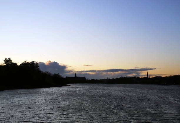 istock Silhouette skyline Ostermalm Stockholm by sunset 1198323487
