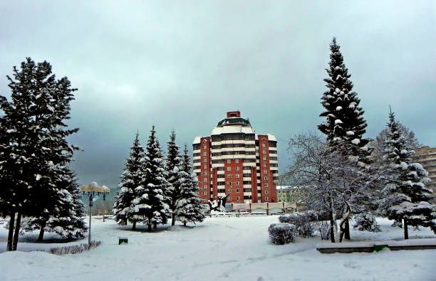 Walking in a winter wonderland.