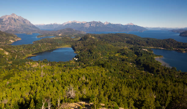 istock Lakes Nahuel Huapi and mountain Campanario 1198328403
