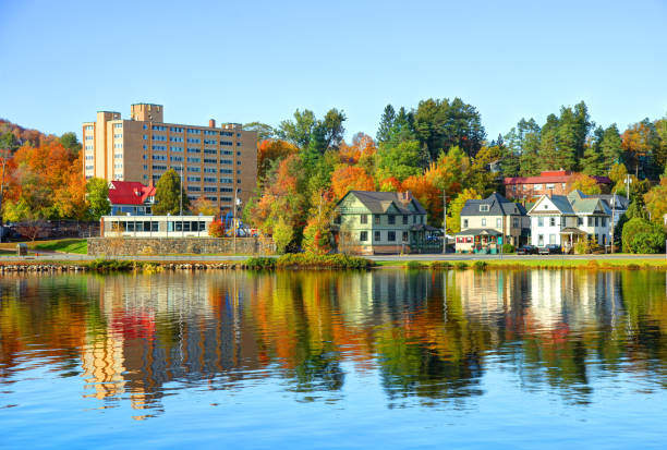 istock Downtown Saranac Lake, New York 1198330594