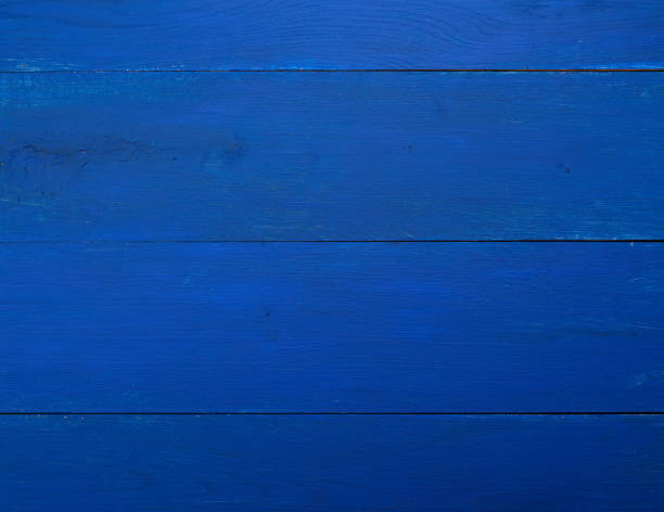 istock Dark blue wooden texture background 1198335005