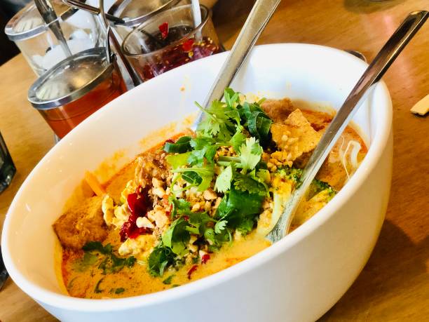 Laksa Chicken with Tofu