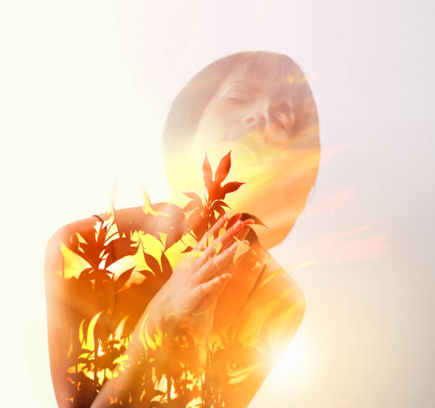 istock Multiple Exposure of Woman and Wildfires 1198338023