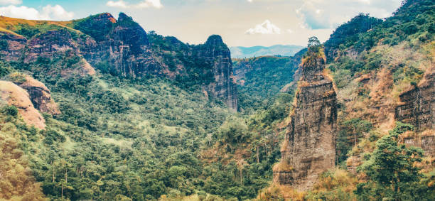 istock Dramatic mountain landscape at the Fiji Islands 1198338876