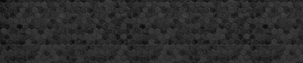 Honeycomb patterned wood panels in hexagonal shape, wood, blackground, abstract brown pattern