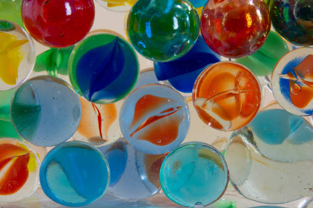 istock Colorful glass balls 1198342428