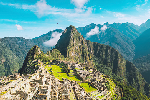 Machu Picchu, the citadel of the Inca Empire.