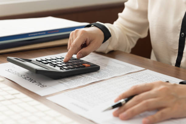 istock Business women audit business 1198351657