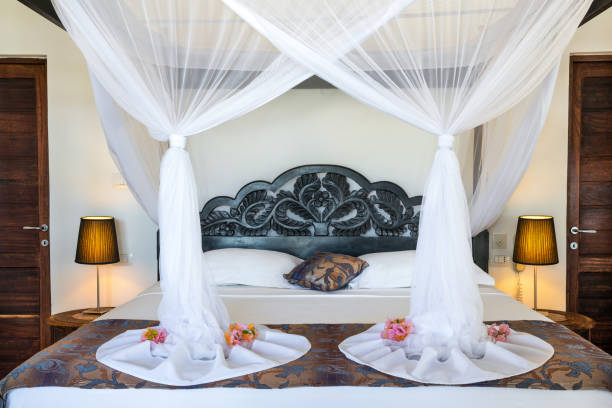 istock Double Bed In African Appartment 1198357642