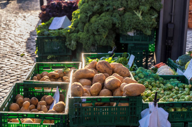 Fruit and vegetable market