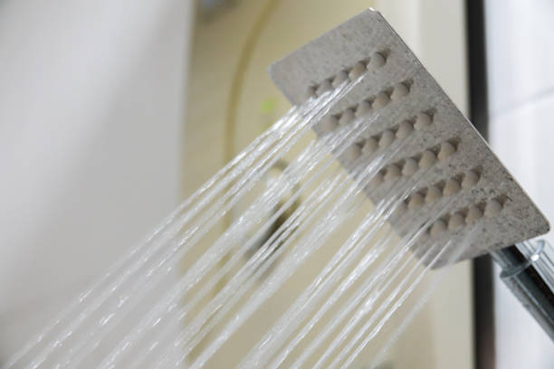 istock Sanitary equipments in a clean bathroom. 1198366957