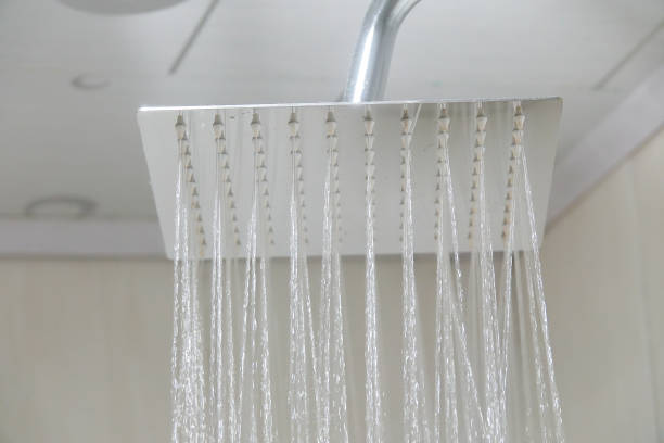 istock Sanitary equipments in a clean bathroom. 1198366964