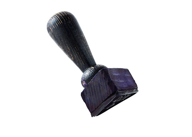 Confidential rubber stamp.