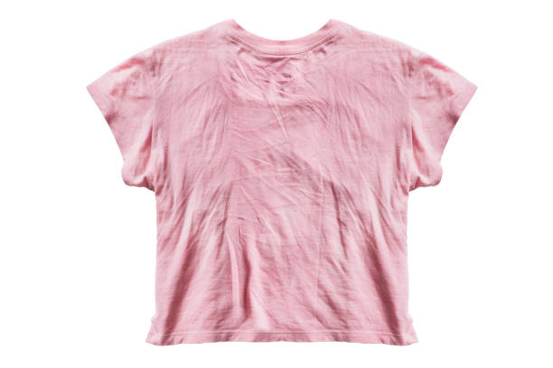 istock Pink t-shirt isolated 1198377356