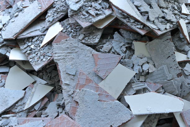 istock Pile of rubble during repair work 1198382389