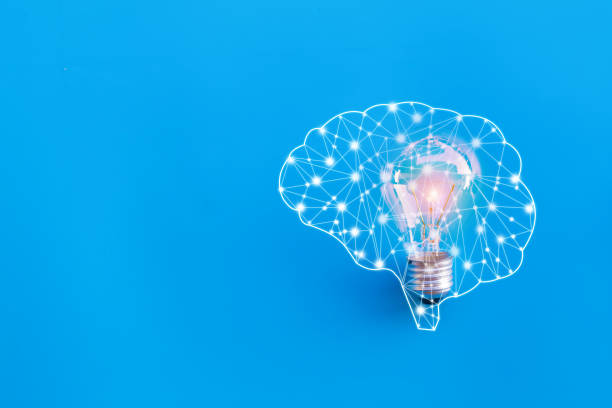 istock Brain and lamp,great idea and innovation concept. 1198382879