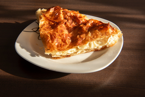 Traditional cheese pie