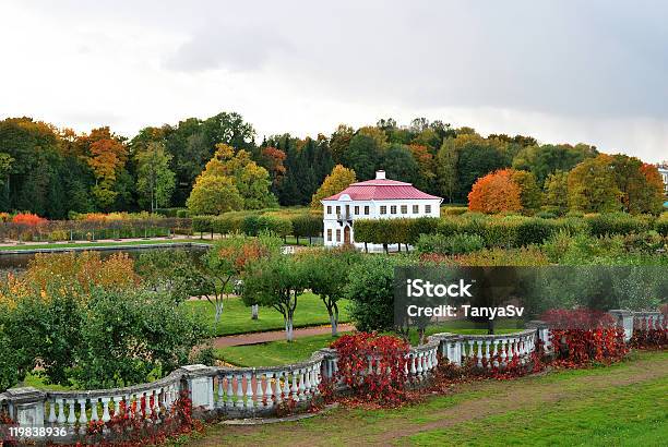 Peterhof Venus Garden Stock Photo - Download Image Now - Autumn, Balustrade, Color Image