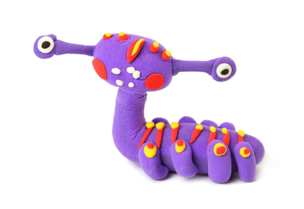 istock plasticine toy isolated on white background. modelling clay. 1198402717