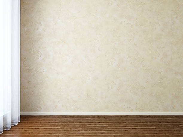 istock Empty Room with Stucco Wall near Window 119840947