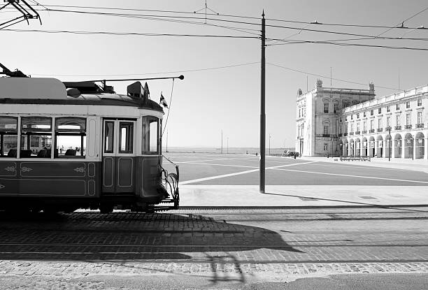 Lisbon Tram stock photo