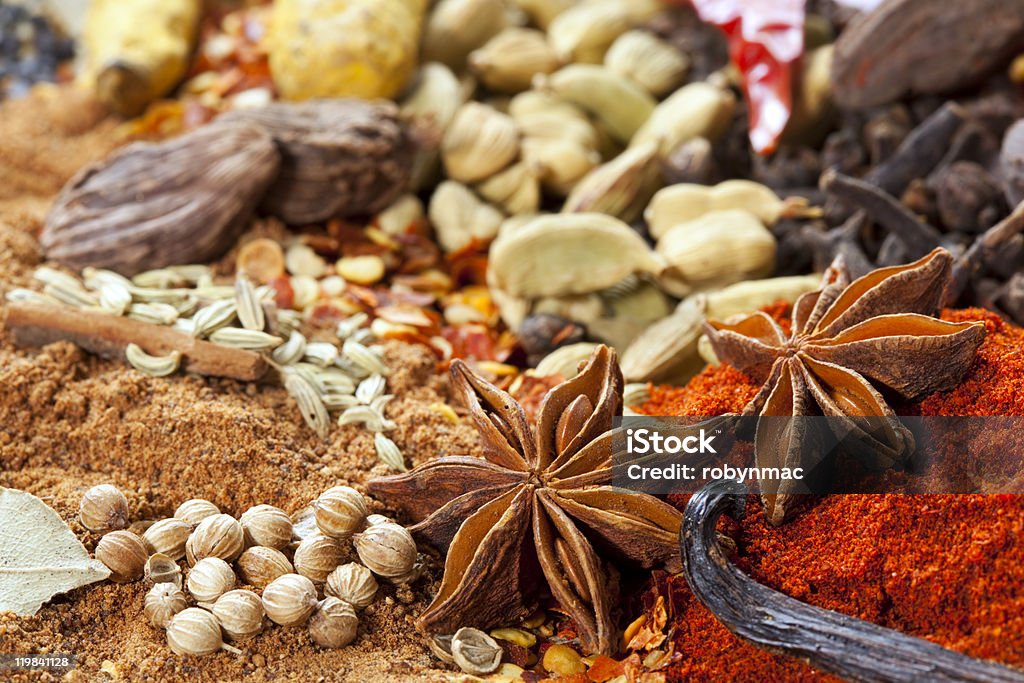 Spices - Foto de stock de Alimento libre de derechos