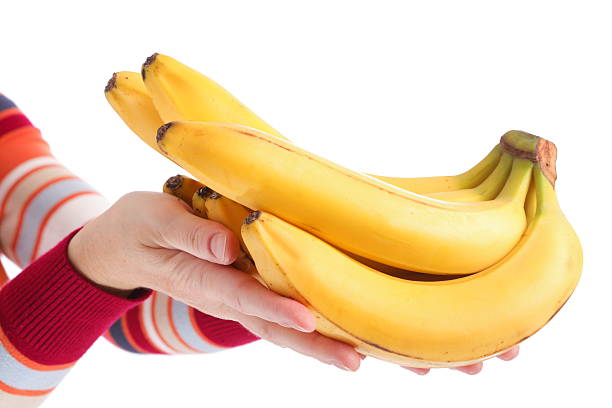istock bunch bananas isolated on white background 119841866