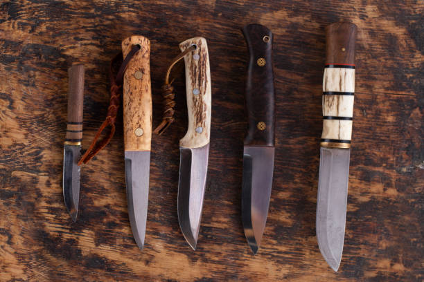 istock survival knives in nature 1198418686