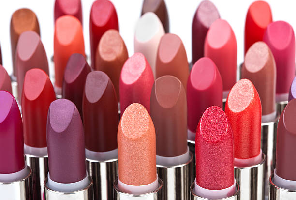 istock Big group of lipsticks 119842345