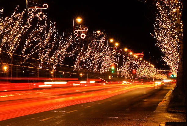 istock Holiday Lights on Budapest,Hungary 119842370