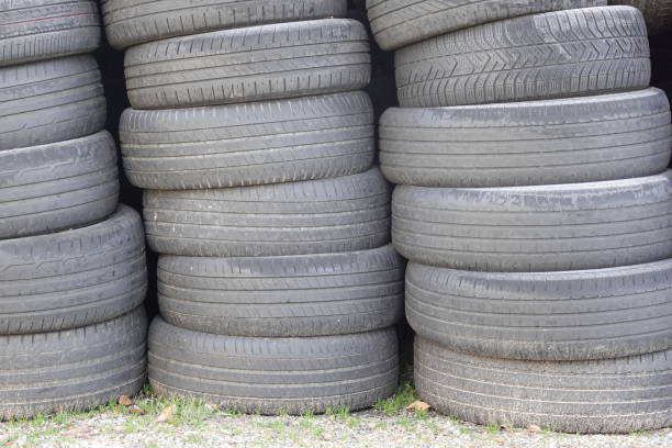 istock stacks of used tires 1198424537