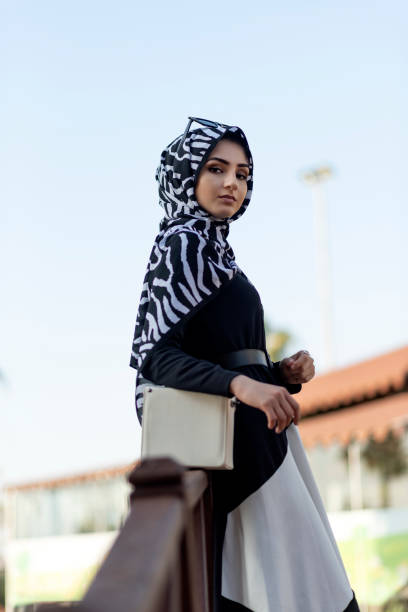 istock Young muslim modern woman portrait 1198427643
