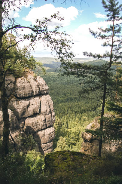istock Elbe Sandstone Mountains in Saxon Switzerland 1198433616