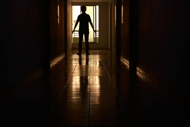 istock The mysterious person 1198434486